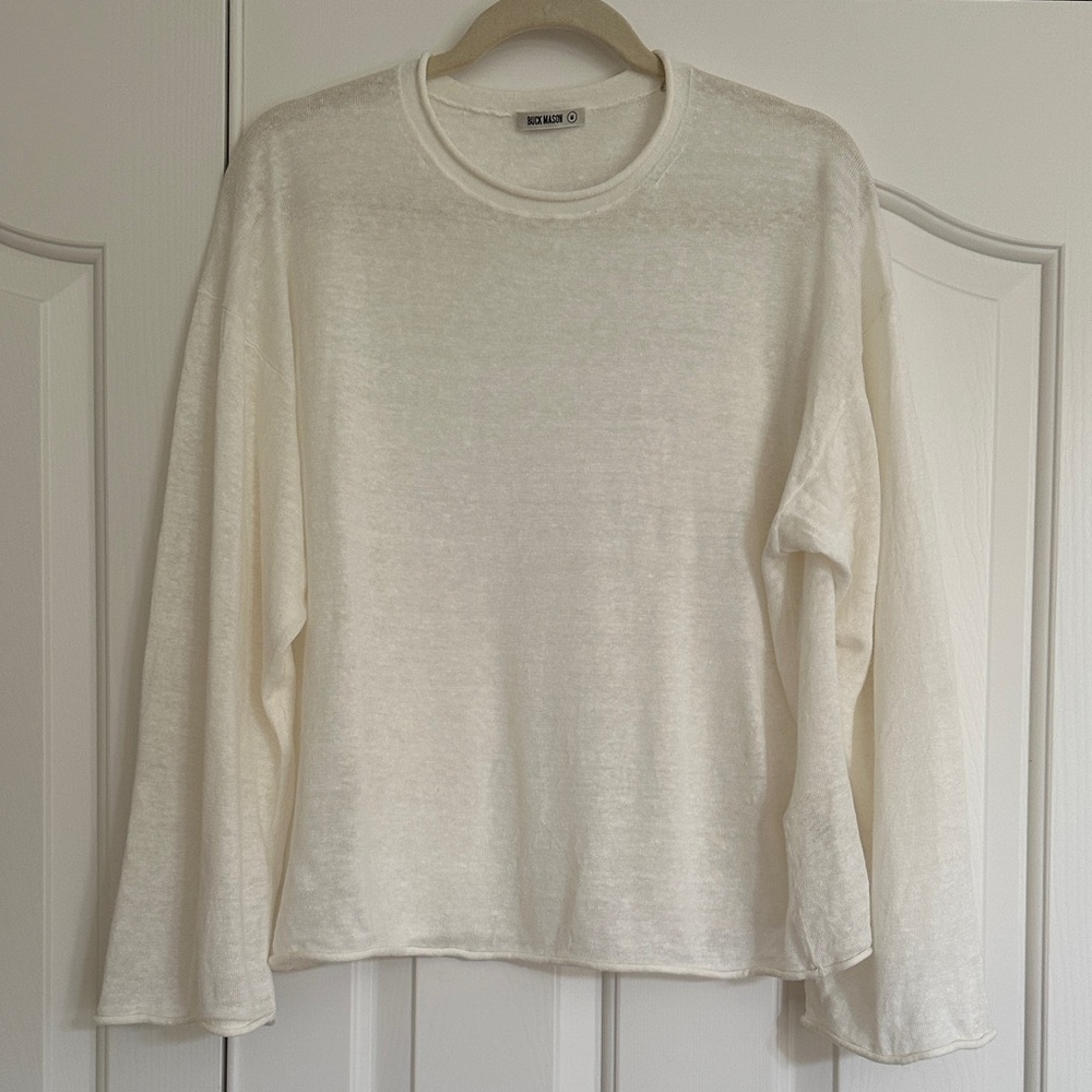 Buck Mason Slub Long Sleeve Top